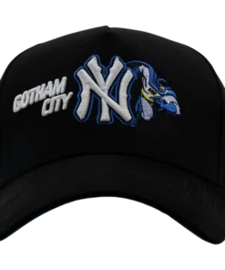 Gorra Dandy Yankees Hat Gotham City Negra