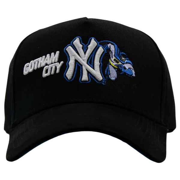 Gorra Dandy Yankees Hat Gotham City Negra