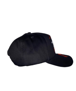 Alternative view of Dandy Flames Black Embroidered Hat