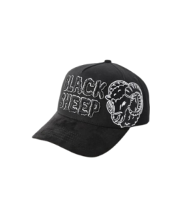 Alternative view of Black Sheep Hat