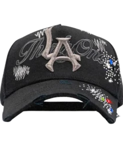 Dandy LA Black Rainbow crystals Hat