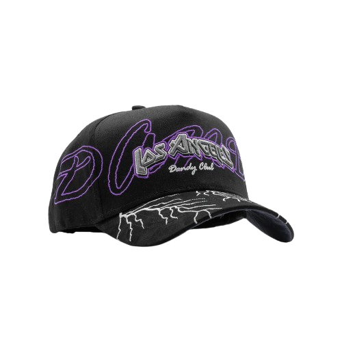 LA DANDY CLUB PURPLE STORM HAT - Image 3