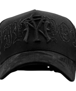 NY Crystals Black Thirty One Hat