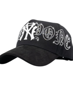 Alternative view of Thirty One Ny Crystals Black White Hat