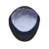 Black Linen Newsboy Hat – Classic Lightweight Flat Cap for Men