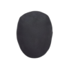 Black Linen Newsboy Hat – Classic Lightweight Flat Cap for Men