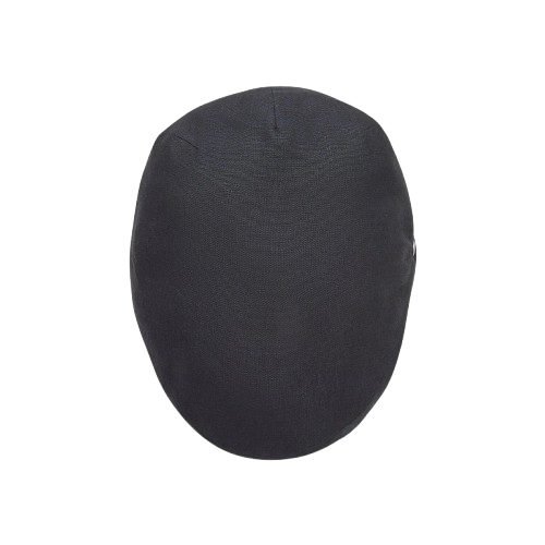 Black Linen Newsboy Hat – Classic Lightweight Flat Cap for Men