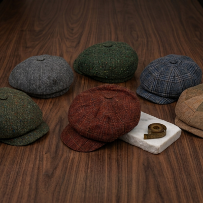 Tweed Newsboy Hats