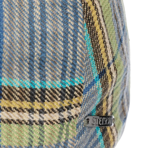 Vintage Plaid Newsboy Hat – Classic Check Flat Cap for Men